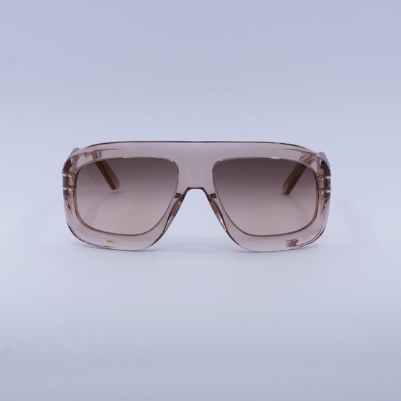 ?️ New Dior DIORSIGNATURE M1U 40F1 Sunglasses - Pink Frame, Roviex Frame main image 4